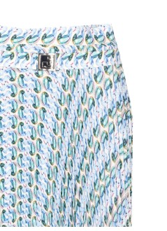 tory burch falda mujer pleated viscose skirt - 169354417 417