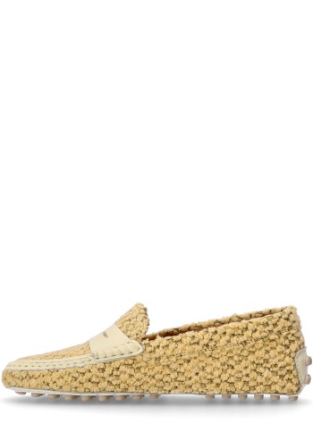 tods casual womangommino 22l mocassino tessuto - xxw22l0jb90u8bxxc5 g017 g030 2