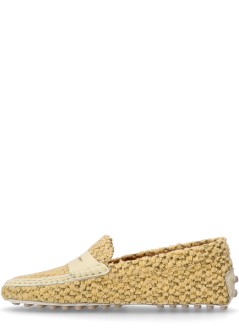 tods casual womangommino 22l mocassino tessuto - xxw22l0jb90u8bxxc5 g017 g030