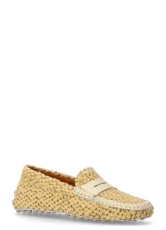 tods casual womangommino 22l mocassino tessuto - xxw22l0jb90u8bxxc5 g017 g030