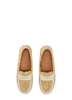 tods casual womangommino 22l mocassino tessuto - xxw22l0jb90u8bxxc5 g017 g030