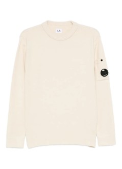 c.p.company sudadera hombre knitwear crew neck in soft cotton stretch - 19cmkn238a110432a 402