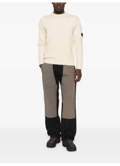 c.p.company sudadera hombre knitwear crew neck in soft cotton stretch - 19cmkn238a110432a 402