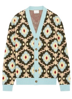 drôle de monsieur punto hombre la maille tapisserie - ica163wo007kk kaki
