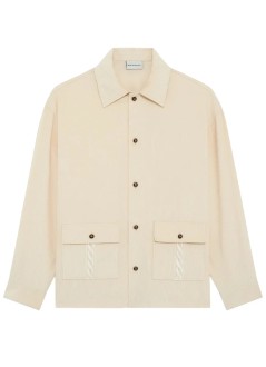 drôle de monsieur outerwear manla surchemise corduroy - ish243co224ec ecru