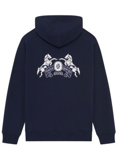 drôle de monsieur sudadera hombre le hoodie emblème chevaux - iho187co127ny navy