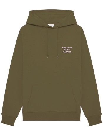 drôle de monsieur sweater manle hoodie slogan - iho162co127kk kaki