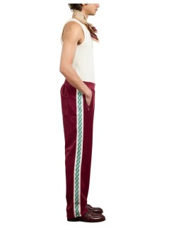 drôle de monsieur pantalon hombre le pantalon survêtement velours - isp009co169wn wine