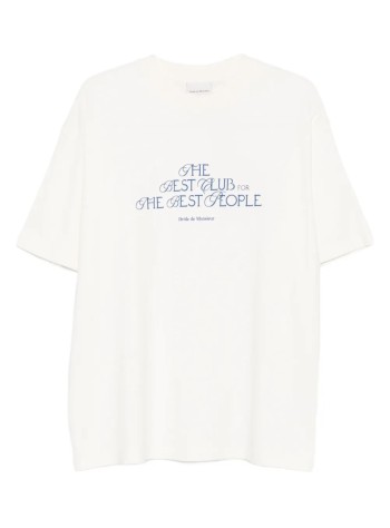 drôle de monsieur camiseta hombre le t-shirt "the best club" - its273co002ow off white