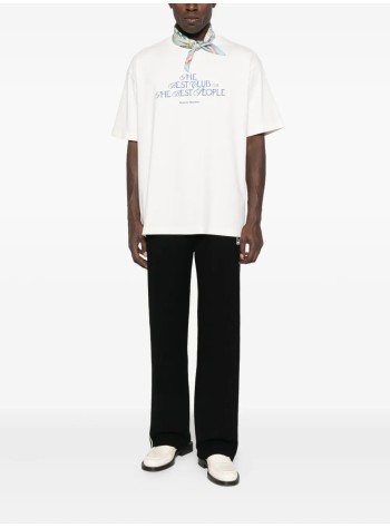 drôle de monsieur camiseta hombre le t-shirt "the best club" - its273co002ow off white 2