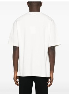 drôle de monsieur t-shirt manle t-shirt "the best club" - its273co002ow off white