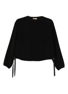 herno top womanblusa con gros grain - bl000031d12755 9300