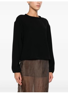 herno top womanblusa con gros grain - bl000031d12755 9300