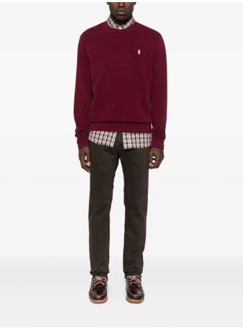 polo ralph lauren sweater manlscnm1-long sleeve-sweatshirt - 710916689032 classic wine 2