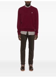 polo ralph lauren sweater manlscnm1-long sleeve-sweatshirt - 710916689032 classic wine