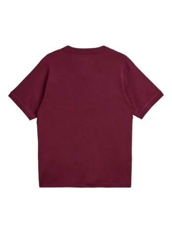 y3 camiseta hombre y-3 slim short sleeve tee - kb4630 maroon 2