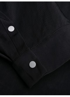 represent outerwear mannylon shirt - mlm100110 jet black