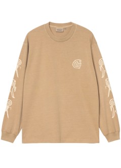 carhartt camiseta hombre l/s terrestrial t-shirt - i035227 0tlpg