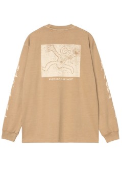 carhartt camiseta hombre l/s terrestrial t-shirt - i035227 0tlpg