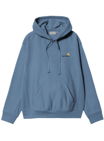 carhartt sudadera hombre hooded american script sweat - i028279 1yixx
