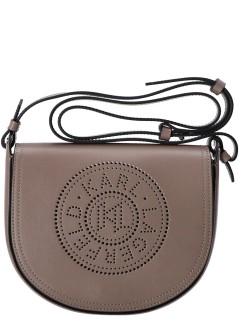 karl lagerfeld crossbody mujer k circle saddle perforated - a1w30212 1ku