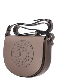 karl lagerfeld crossbody mujer k circle saddle perforated - a1w30212 1ku