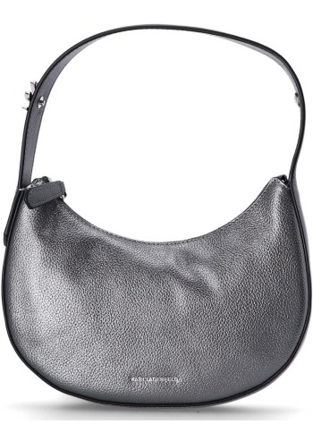 karl lagerfeld crossbody mujer k soiree half moon metallic - a1w30222 979