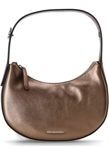 karl lagerfeld crossbody mujer k soiree half moon metallic - a1w30222 780