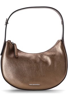 karl lagerfeld crossbody mujer k soiree half moon metallic - a1w30222 780