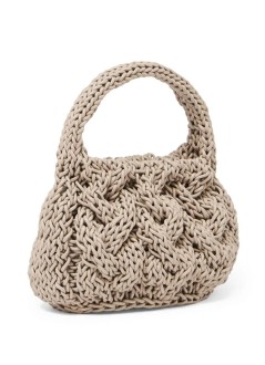 jw anderson crossbody womansmall cable knit bag - hb0712la0365 190