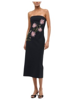 staud vestido mujer brooke dress - r25p2302bt ddyb