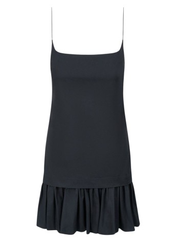 staud vestido mujer ari mini dress - r25p2333po blk