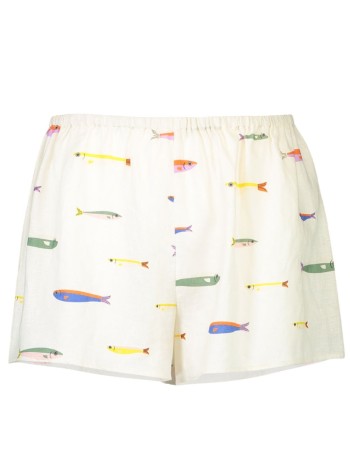 staud pantalon corto mujer paddle linen short - r25p4118pl psri