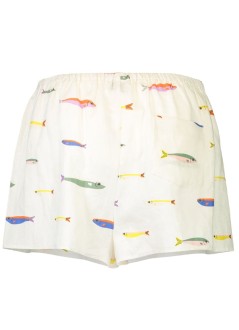 staud pantalon corto mujer paddle linen short - r25p4118pl psri