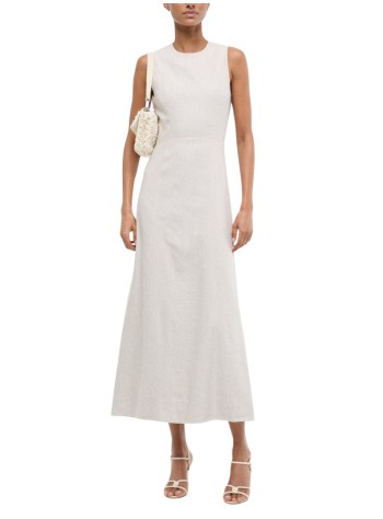 staud dress womanmartine linen dress - r25p2158li nat 2