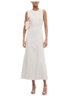 staud dress womanmartine linen dress - r25p2158li nat