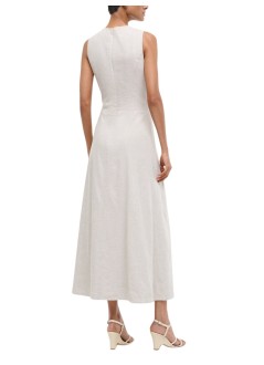 staud dress womanmartine linen dress - r25p2158li nat