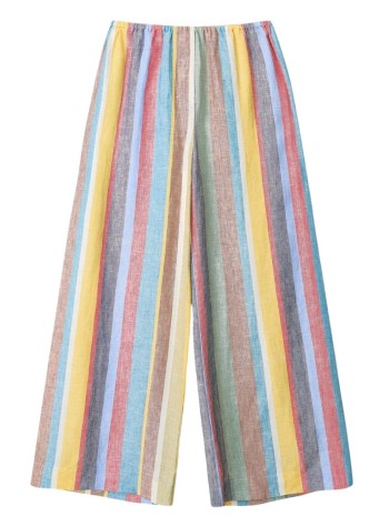 staud pant  womanbonfire linen pant - r25p4106pl mkst