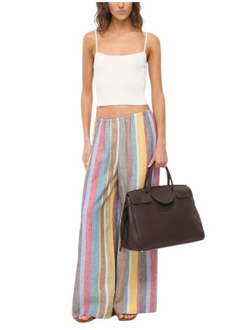 staud pant  womanbonfire linen pant - r25p4106pl mkst 2
