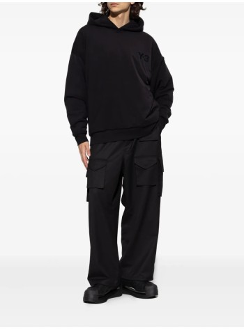 y3 sudadera hombre y-3 padded hoodie - jy4556 black 2