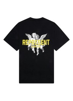 represent t-shirt manrepresent legacy cherubs t-shirt - mlm100369 jet black