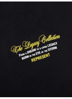 represent t-shirt manrepresent legacy cherubs t-shirt - mlm100369 jet black