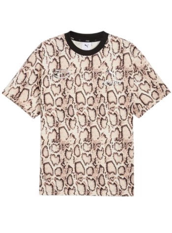 puma t-shirt manpuma x a$ap rocky snakeskin tee - 635239 36