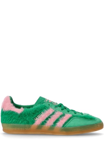adidas originals sneaker womangazelle indoor w - jp8342 green glopnk gum3