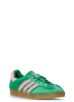 adidas originals sneaker mujer gazelle indoor w - jp8342 green glopnk gum3