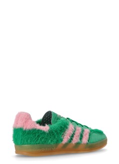 adidas originals sneaker mujer gazelle indoor w - jp8342 green glopnk gum3