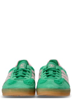 adidas originals sneaker mujer gazelle indoor w - jp8342 green glopnk gum3