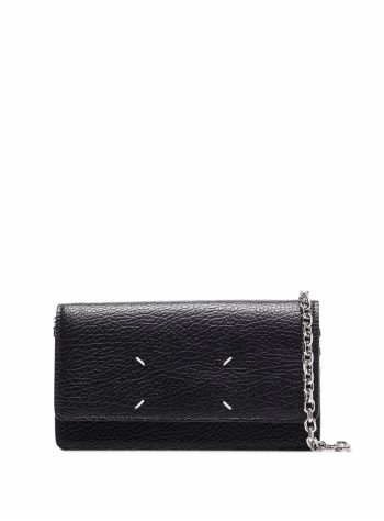 maison margiela crossbody manwallet on chain medium - sa3ui0008p4455 t8013