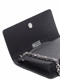 maison margiela crossbody hombre wallet on chain medium - sa3ui0008p4455 t8013