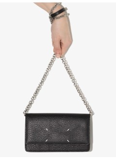 maison margiela crossbody hombre wallet on chain medium - sa3ui0008p4455 t8013